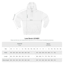 Load image into Gallery viewer, OG bubble logo Three-Panel Pullover Fleece Hoodie