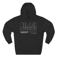 Load image into Gallery viewer, Patch Sheet Three-Panel Pullover Fleece Hoodie
